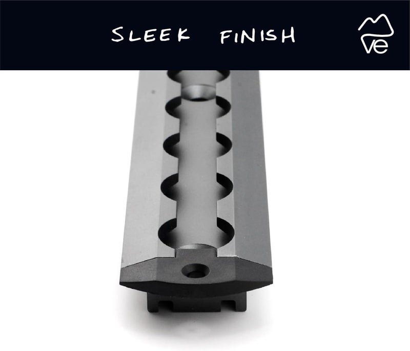 VanEssential L-Track Venture Track Plastic End Cap - Floor Recessed Deep and Shallow - 4 Pack - Image 5